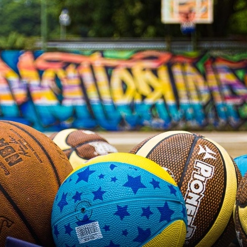 view of sports balls