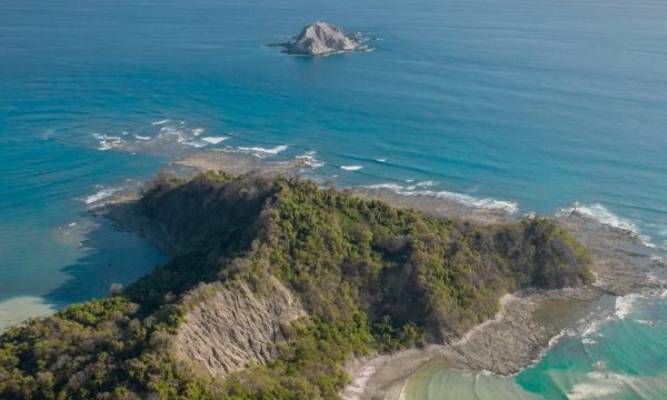 Aerial view of Cabo Blanco