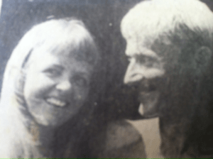 old photo of Nicholas Wessburg & Karen Mogensen